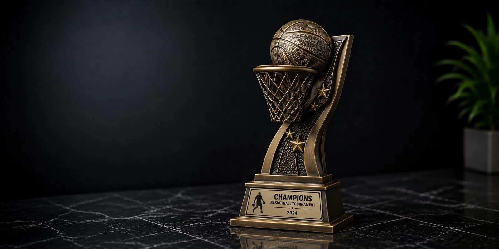 Cold cast trophy project